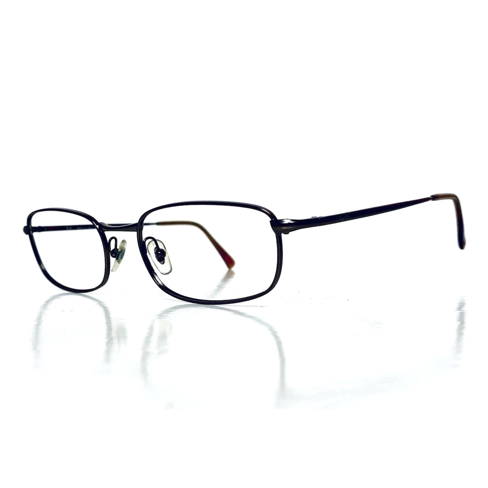 Rayban Brown Oval Rectangular Glasses - image 1